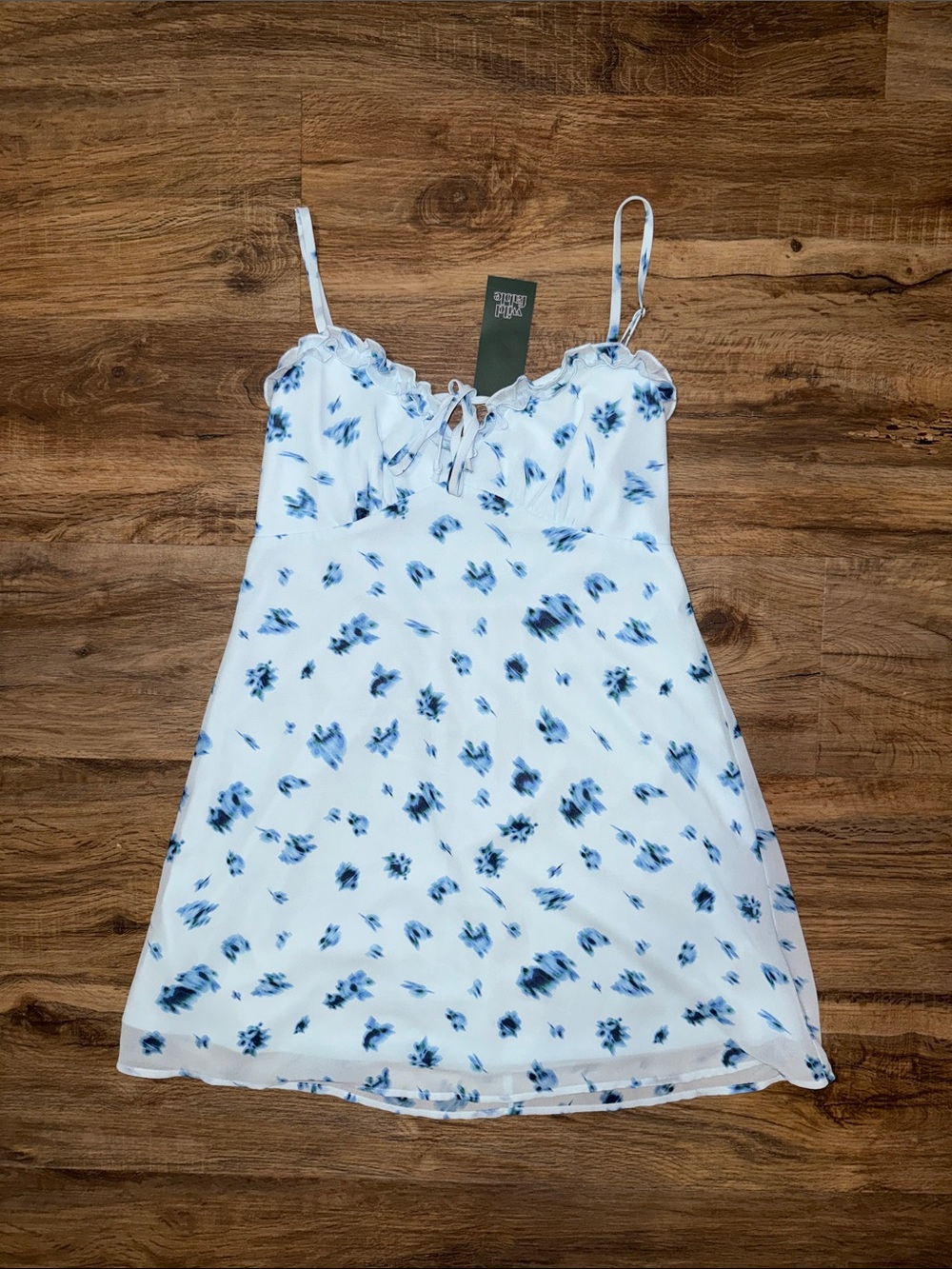 Wild Fable Blue Floral Summer Dress